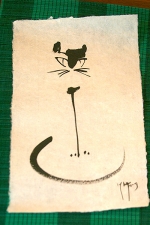 cat-caligraphy
